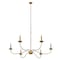 Z-Lite Arrington 6 Light Chandelier, Rubbed Brass 2301-42RB - alternate 5